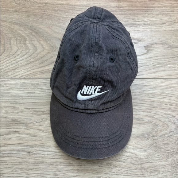Nike Other - Nike Toddler Baseball Cap Hat Grey Adjustable Strapback Logo Casual